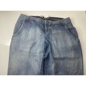 Victoria’s Secret London Jean wide leg denim Jean pant 10